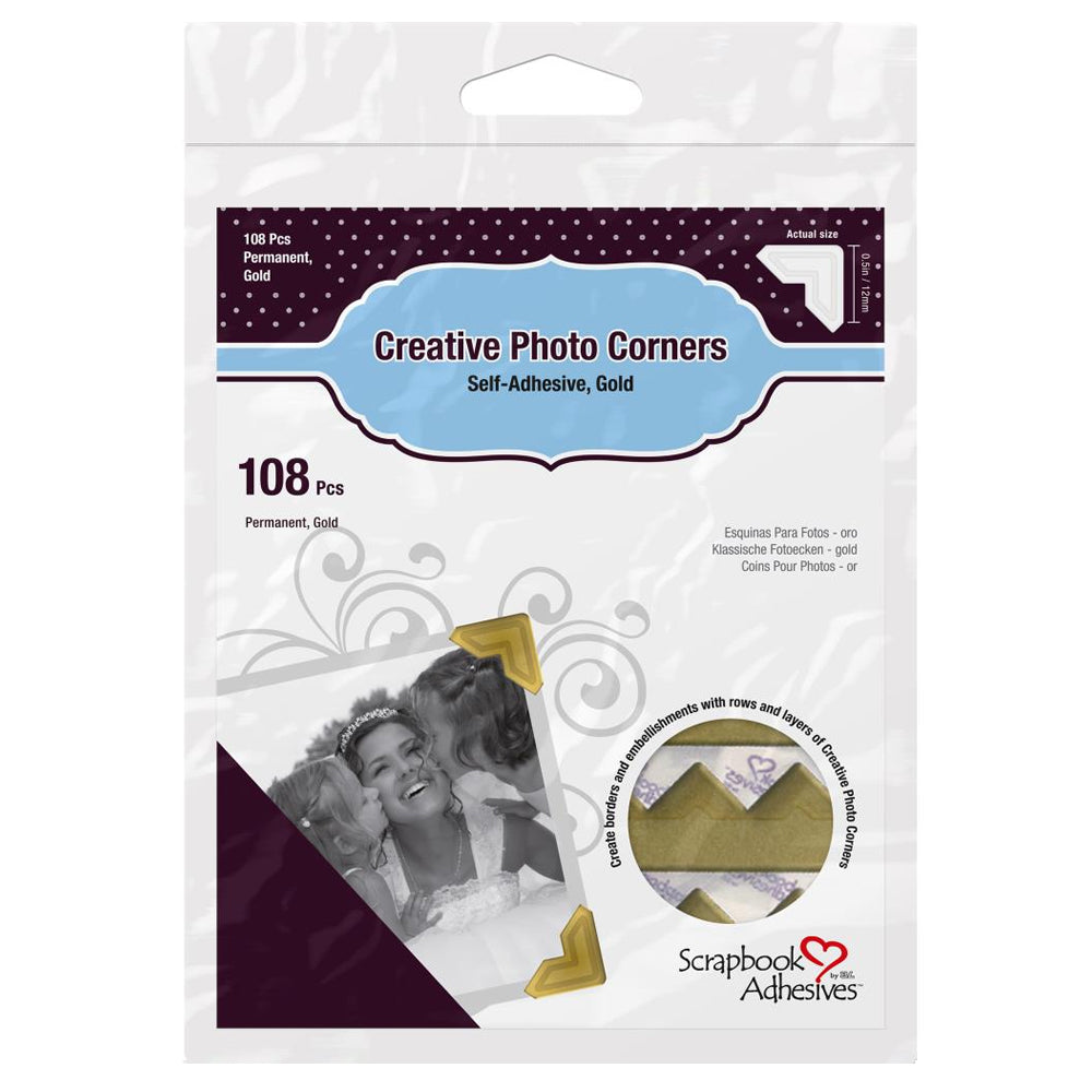 3L Photo Corners - Gold