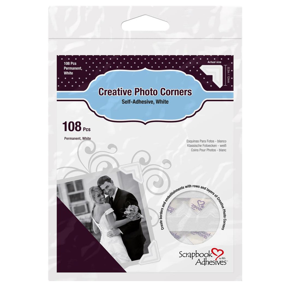 3L Photo Corners - Silver