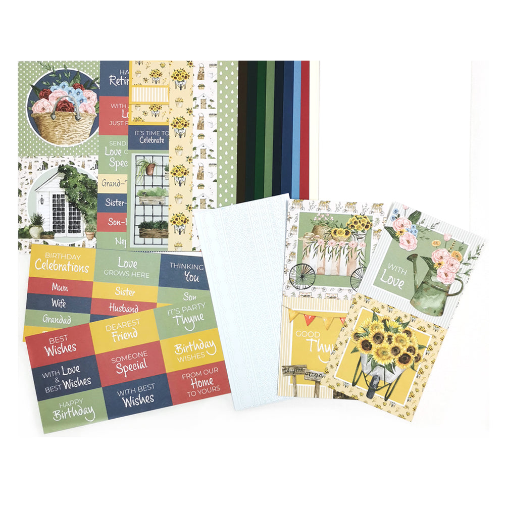 Pretty Paper Card Kit - In The Garden