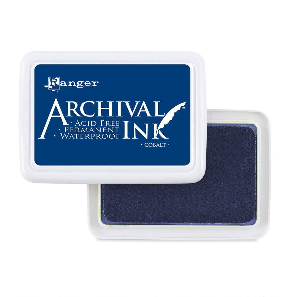 Ranger Archival Dye Ink Pad - Cobalt