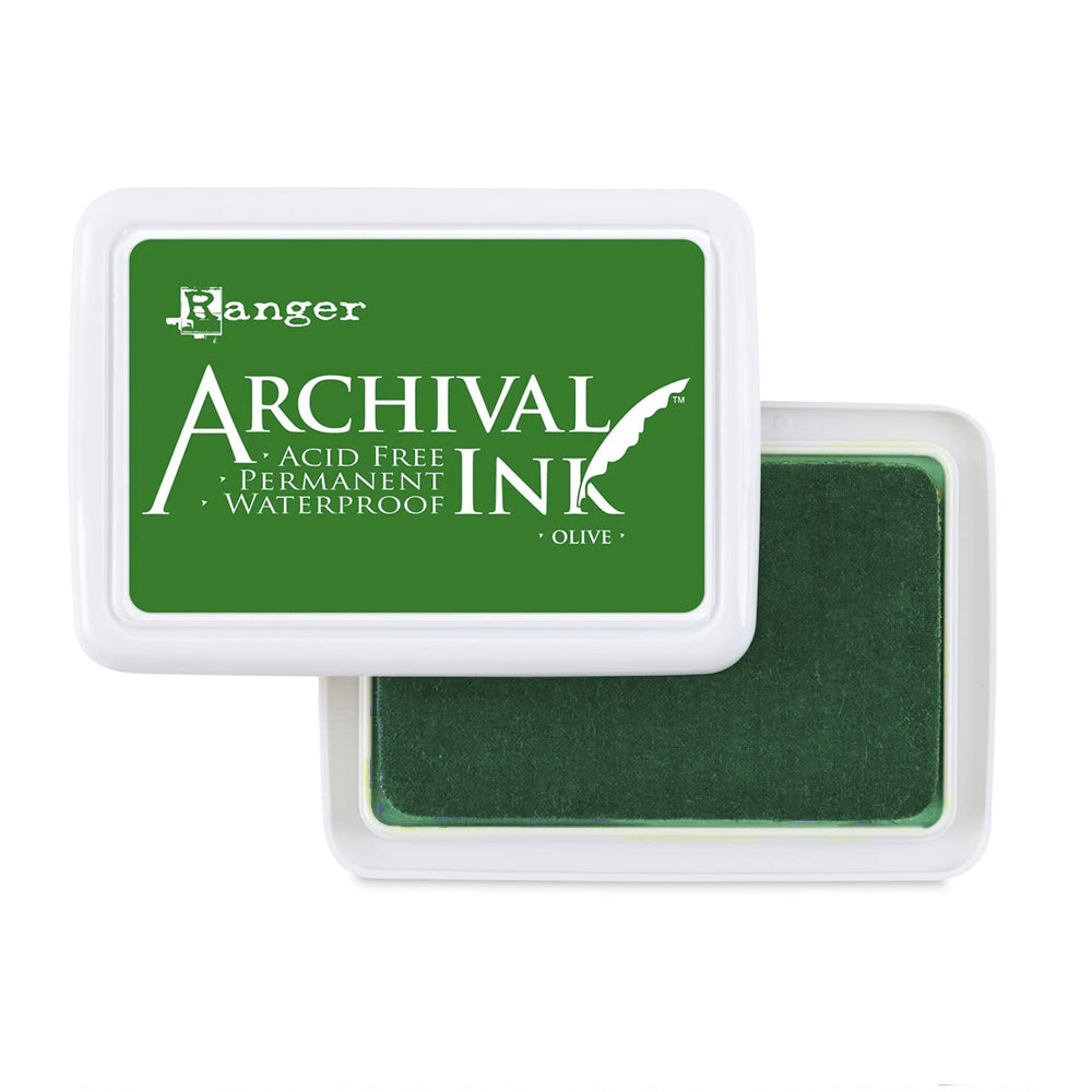 Ranger Archival Dye Ink Pad - Olive