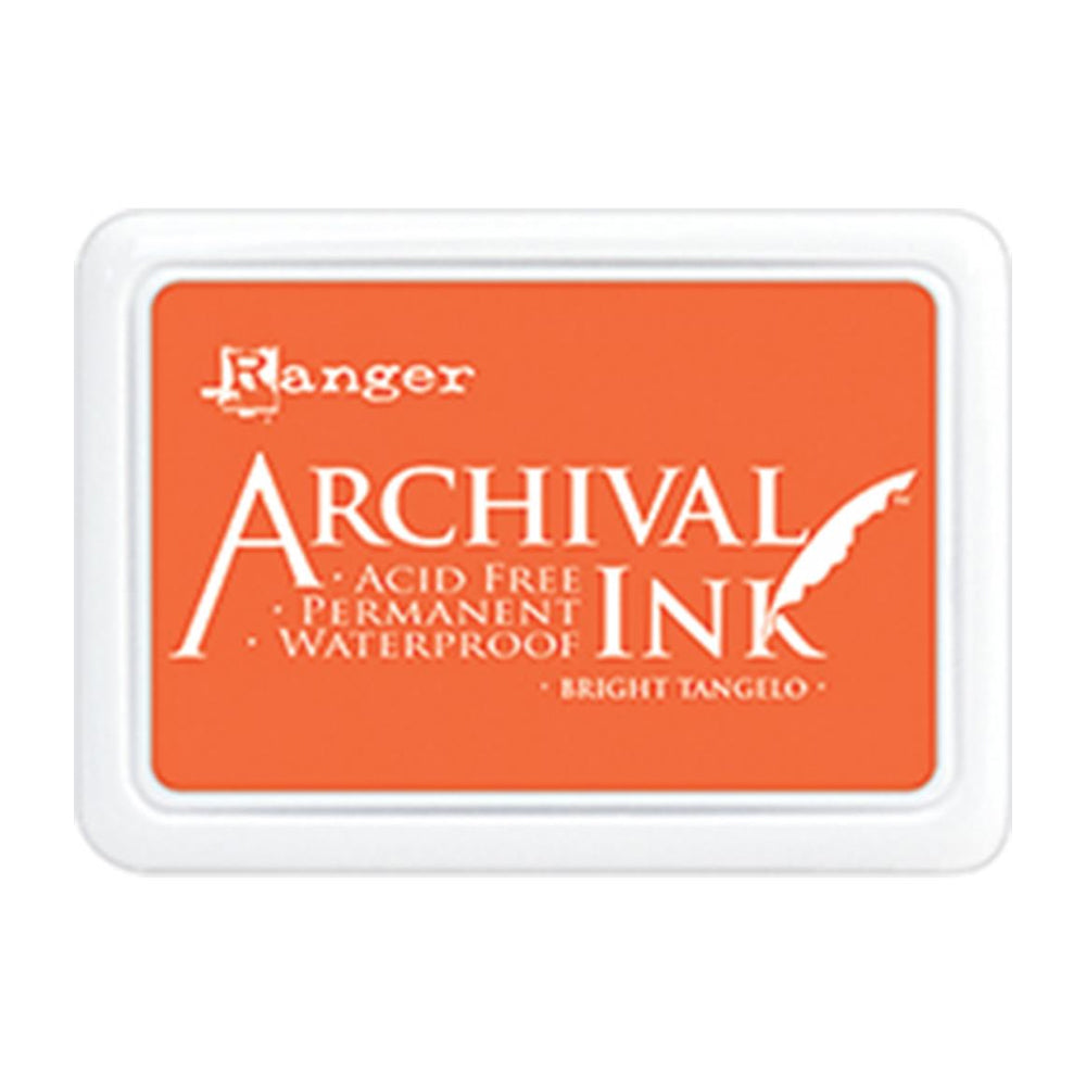 Ranger Archival Dye Ink Pad - Bright Tangelo
