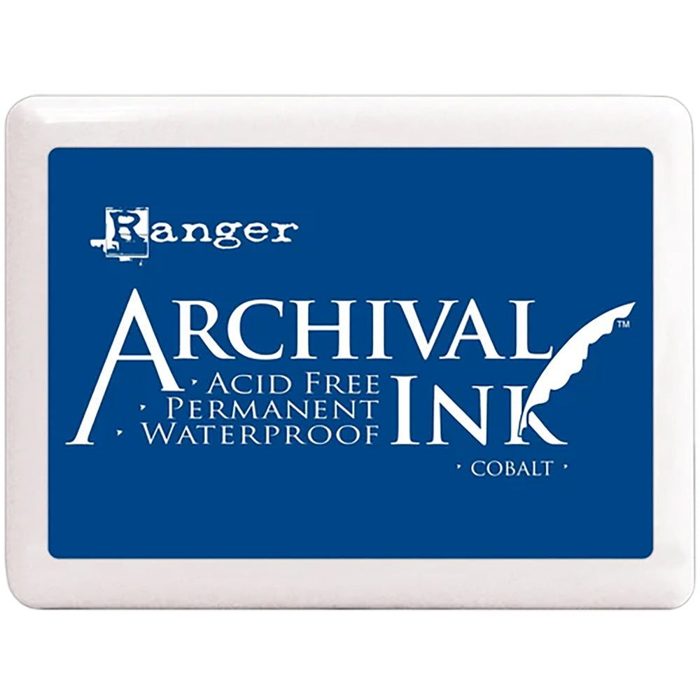 Ranger Archival Jumbo Dye Ink Pad - Cobalt
