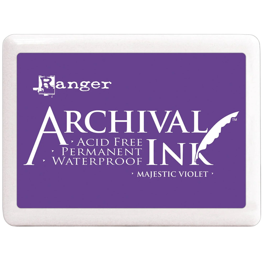 Ranger Archival Jumbo Dye Ink Pad - Majestic Violet