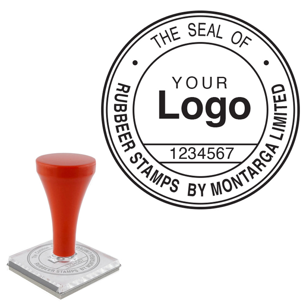 The Seal of - Handle Stamp + Logo + Number - L15