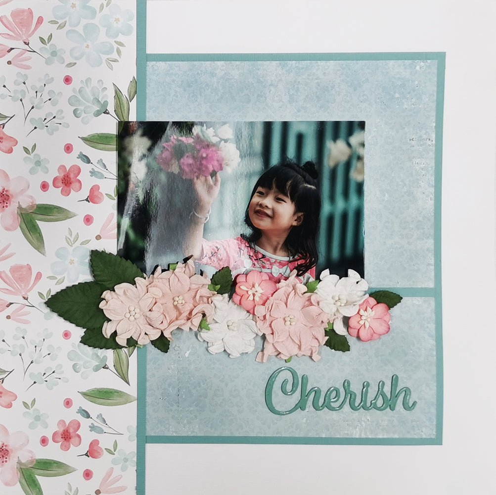 Scrapbook Layout Kit - Cherish