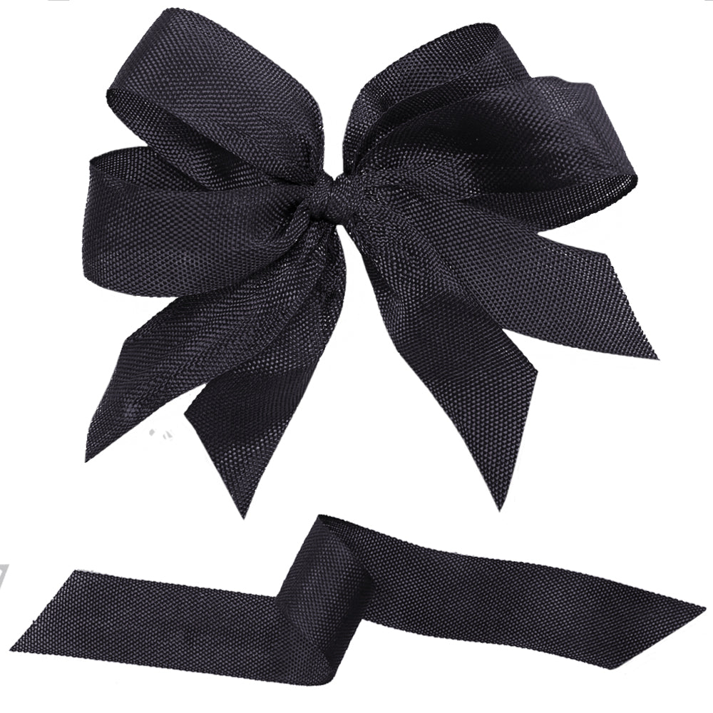 Seam Binding Ribbon 3m - 55 Black Seam Binding Ribbon - 3 metres