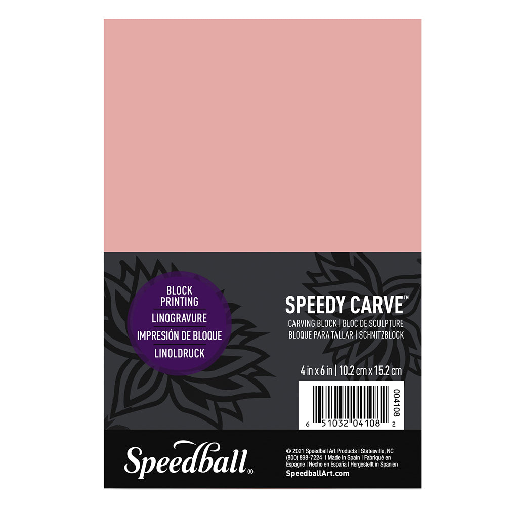 Speedball Art Products – Kit de fabricação de carimbos de borracha Speedy-Carve SB4100 – Ótimo iniciante para iniciantes