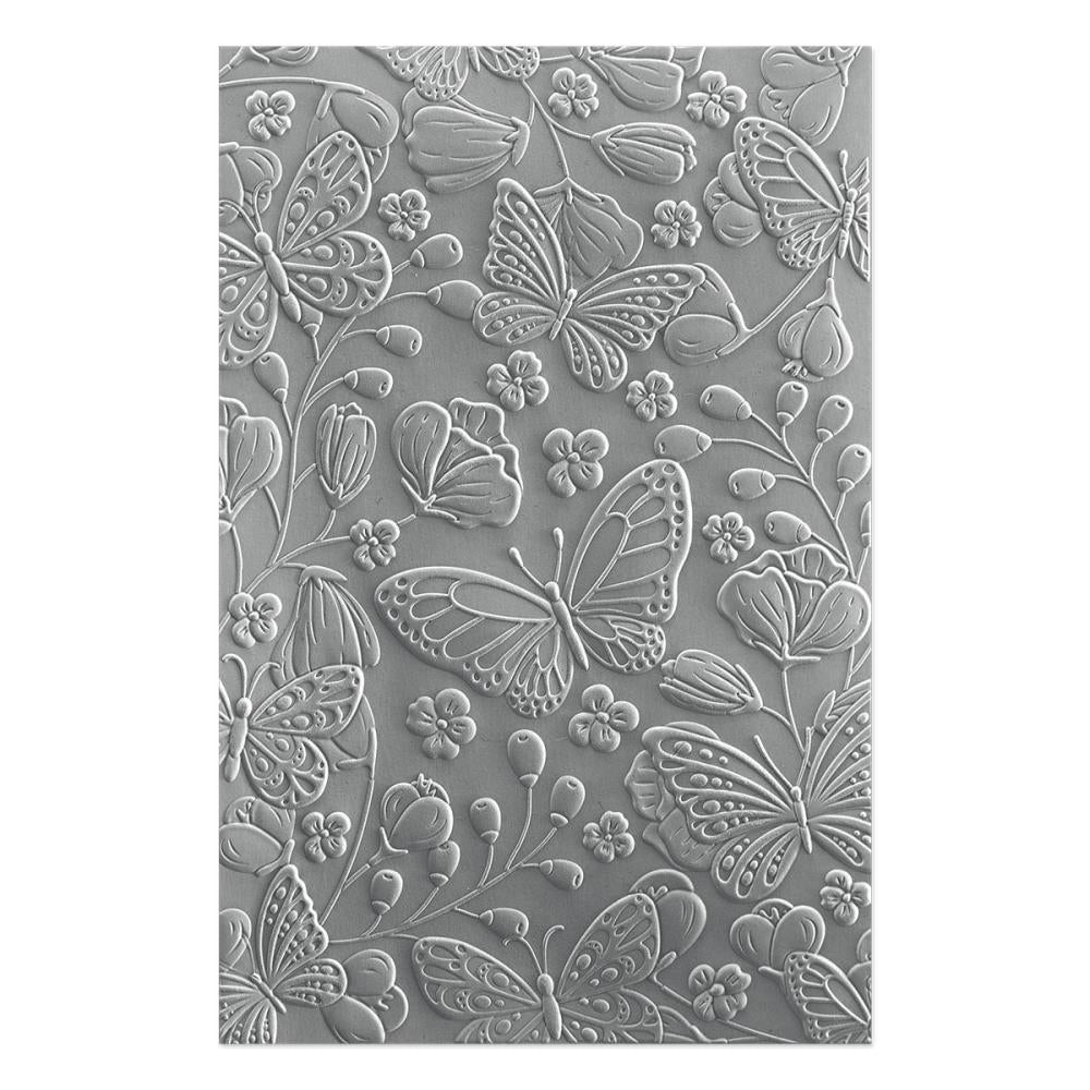 Spellbinders 3D Embossing Folder - Beautiful Butterflies E3D055