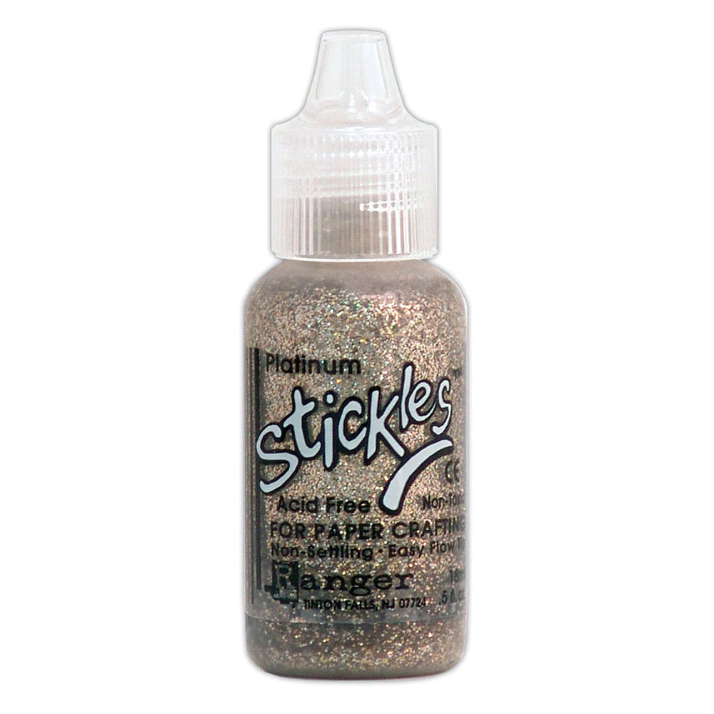 Ranger Stickles Glitter Glue - Platinum