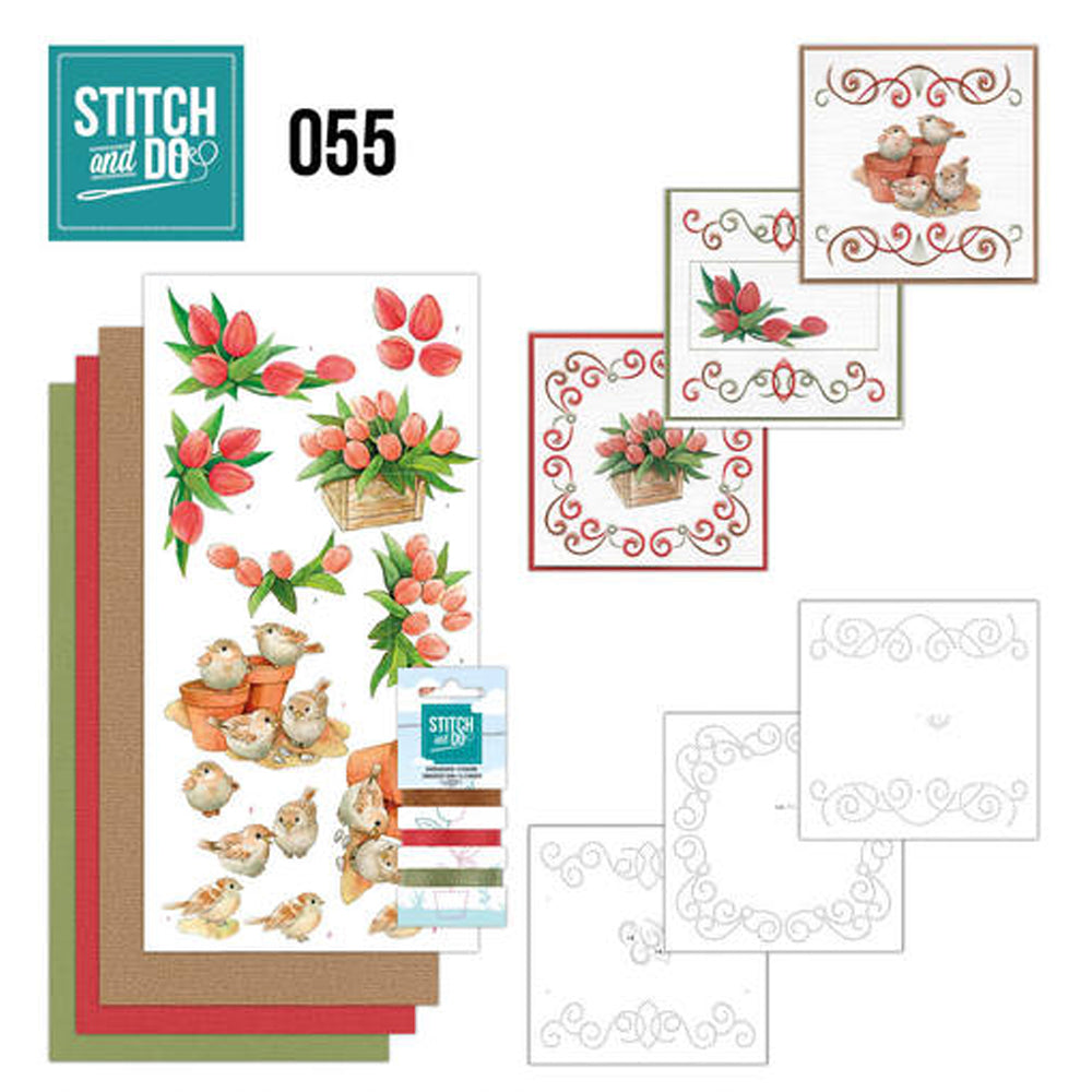 Stitch and Do Kit - 55 Garden Classics
