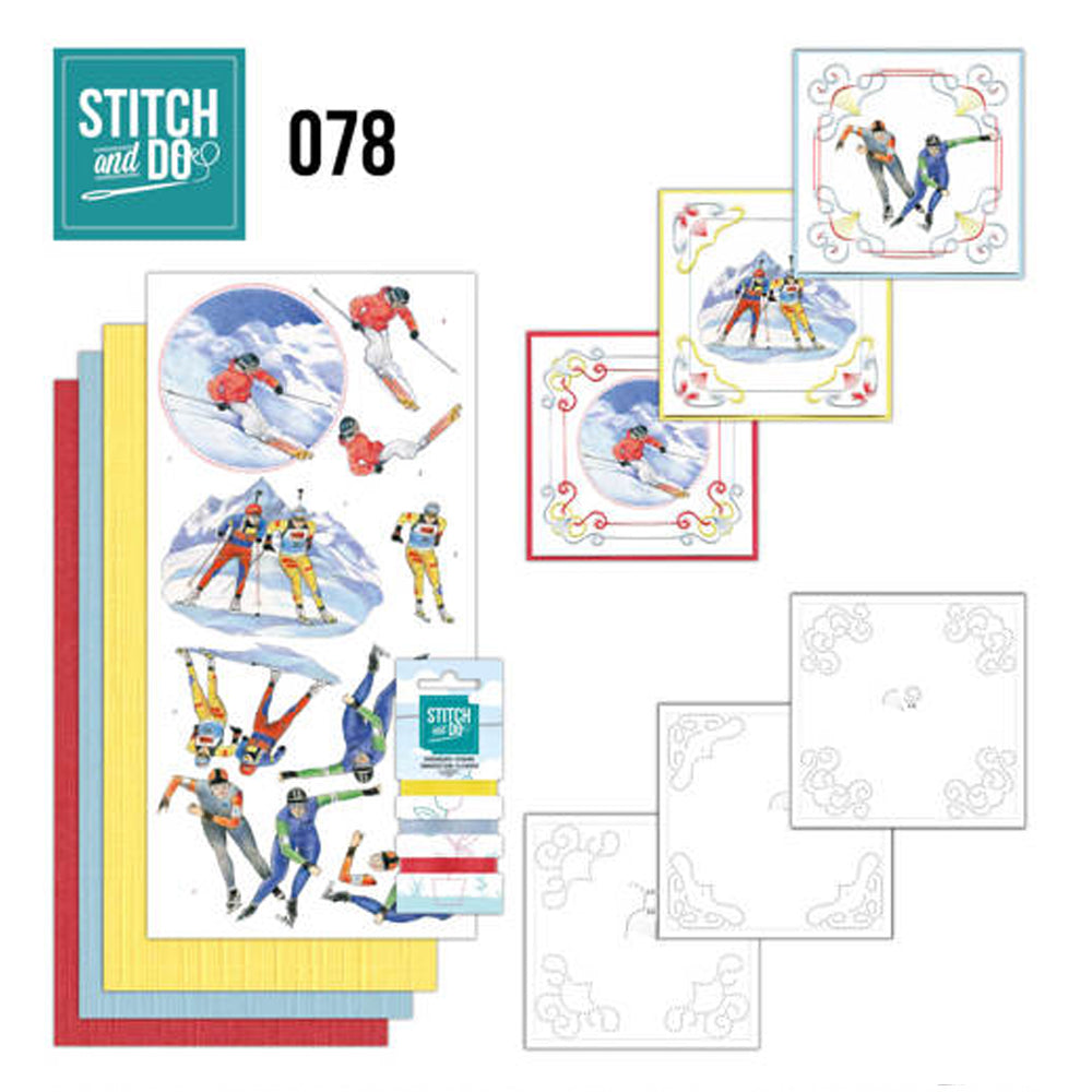 Stitch and Do Kit - 78 Winter Sports