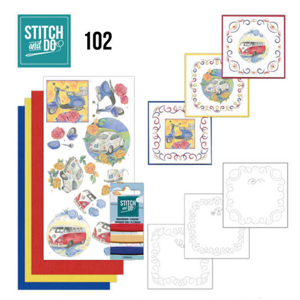 Stitch and Do Kit - 102 Oldtimers