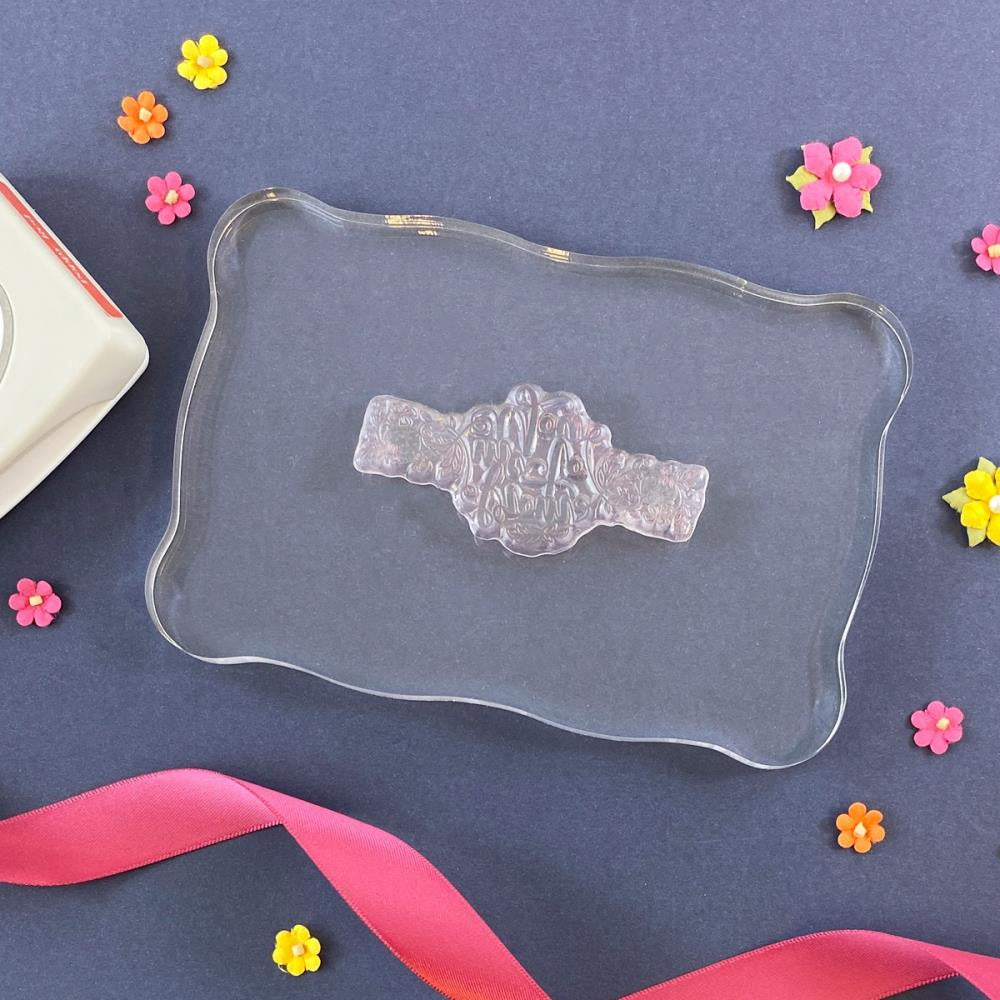 Tonic Studios Crafter's Acrylic Stamping Block 5313e