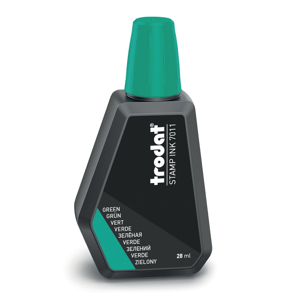 Trodat 7011 Ink Bottle - Green