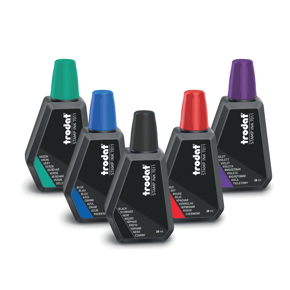 Trodat 7011 Ink Bottle - Violet