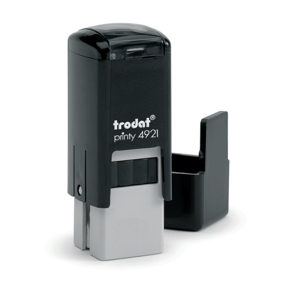 Trodat 4921 - Custom Self Inking Rubber Stamp Font view 11mm size loyalty card