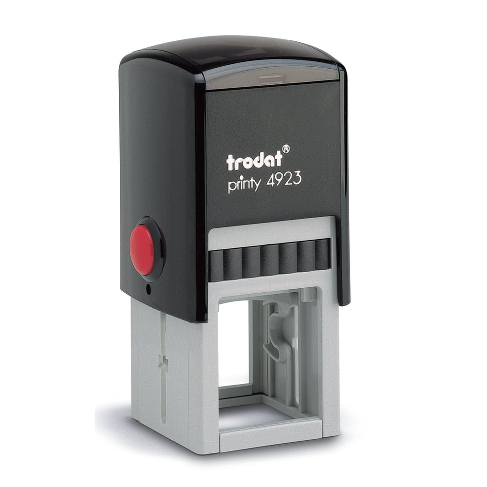 Trodat 4923 - Custom Self Inking Rubber Stamp Front view 30mm size