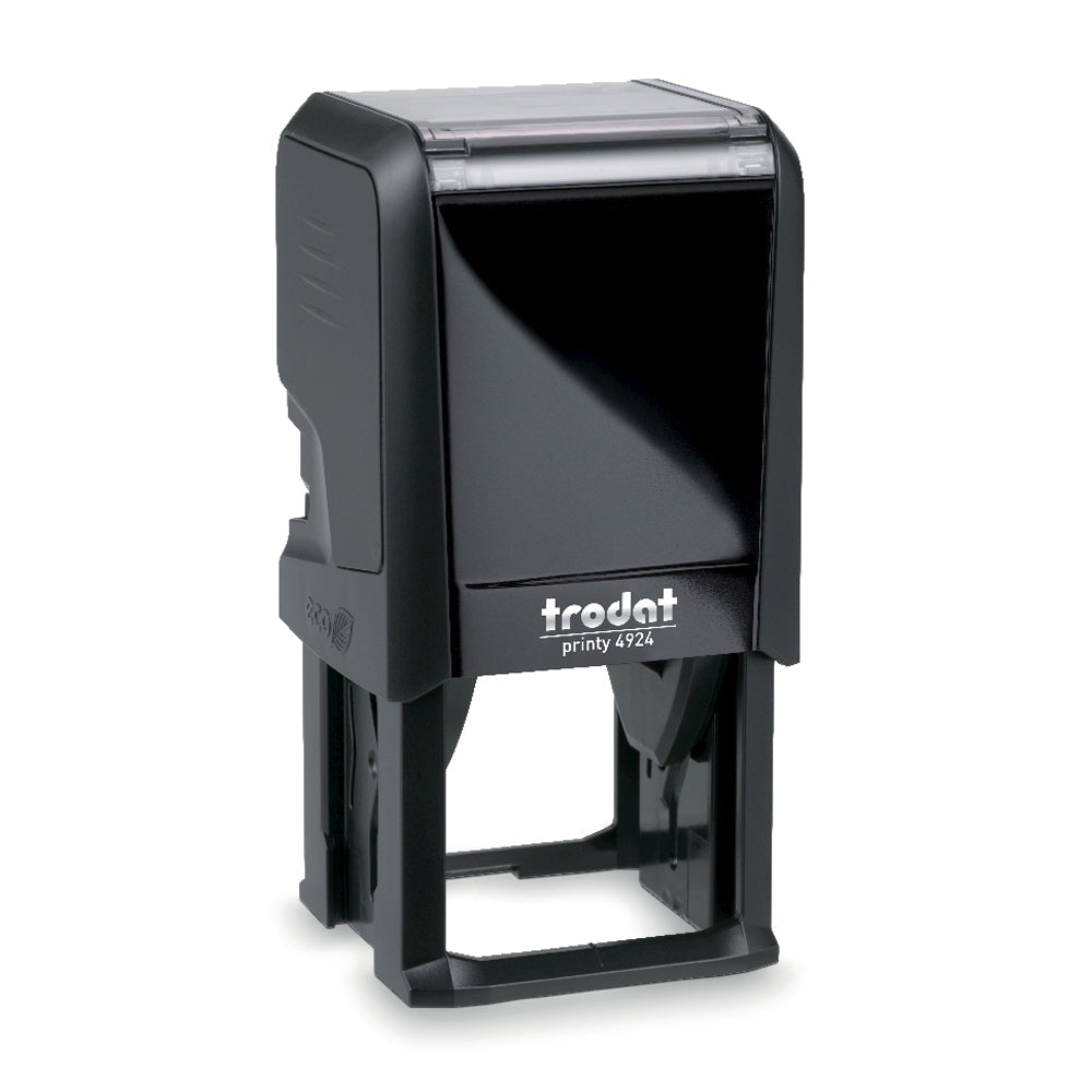Trodat 4924 - Custom Self Inking Rubber Stamp front view 40mm size