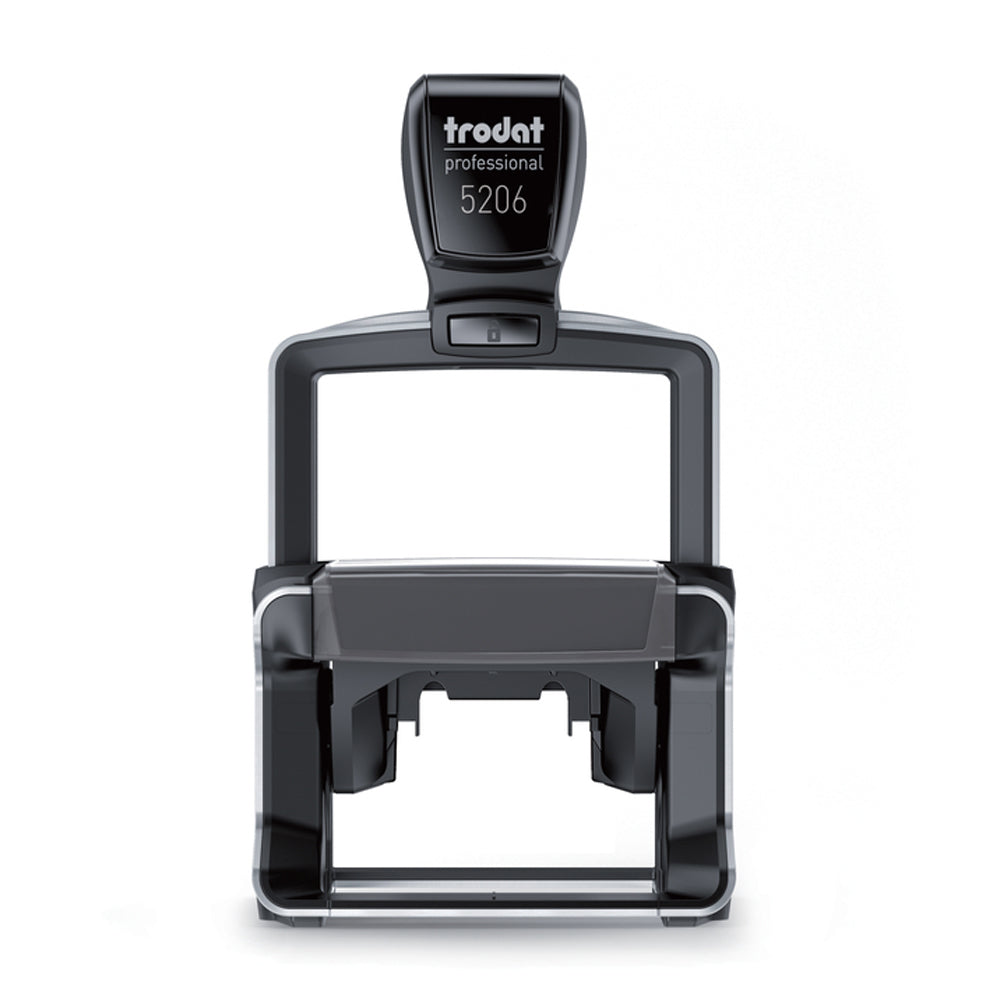 Trodat Professional 5206 - Custom Self Inking Rubber Stamp Front View33 x 56mm size