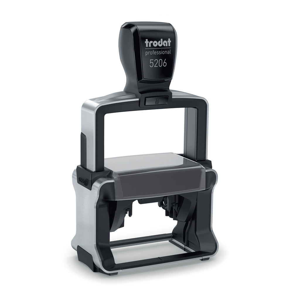 Trodat Professional 5206 - Custom Self Inking Rubber Stamp Front View33 x 56mm size