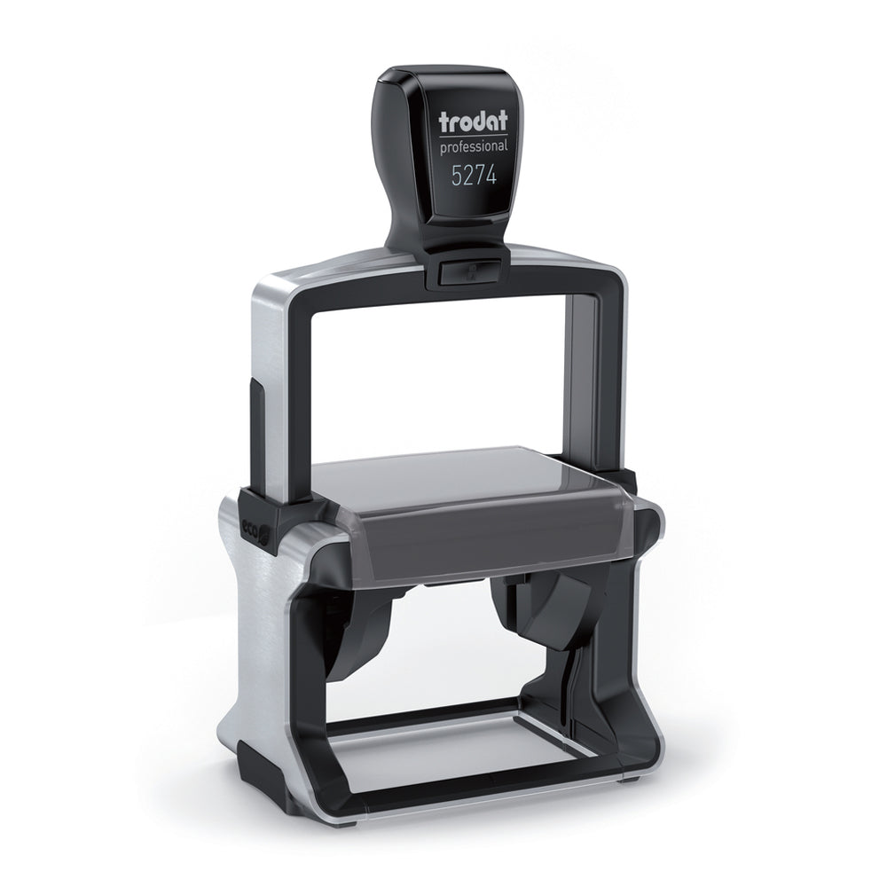 Trodat Professional 5274- Custom Self Inking Rubber Stamp Front view 40 x 60mm size