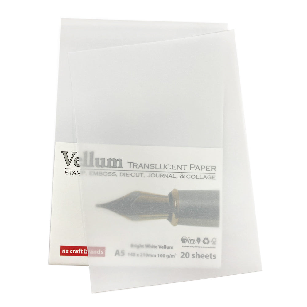 Vellum - A5 - Standard Weight 20pk