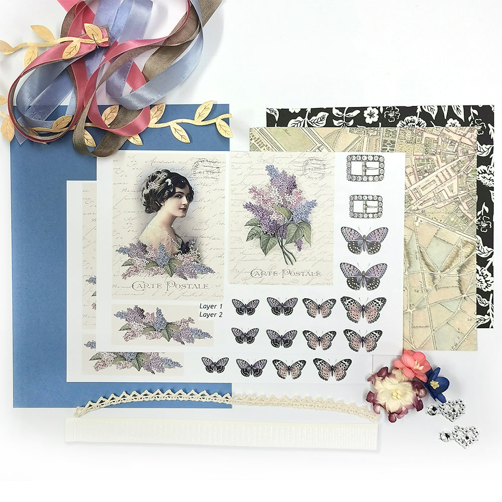 Vintage Lady Ephemera Pack
