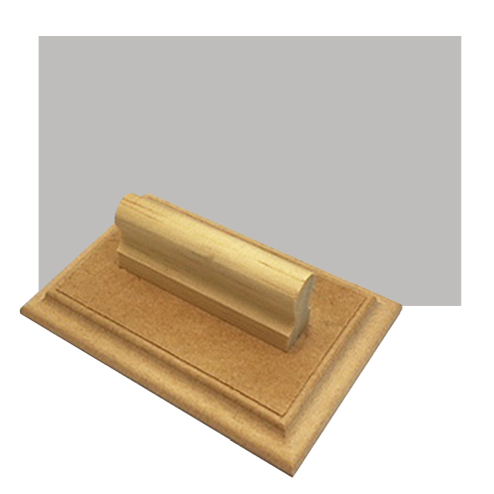 W18 Wooden Base - Custom Handle Stamp 60 x 100mm