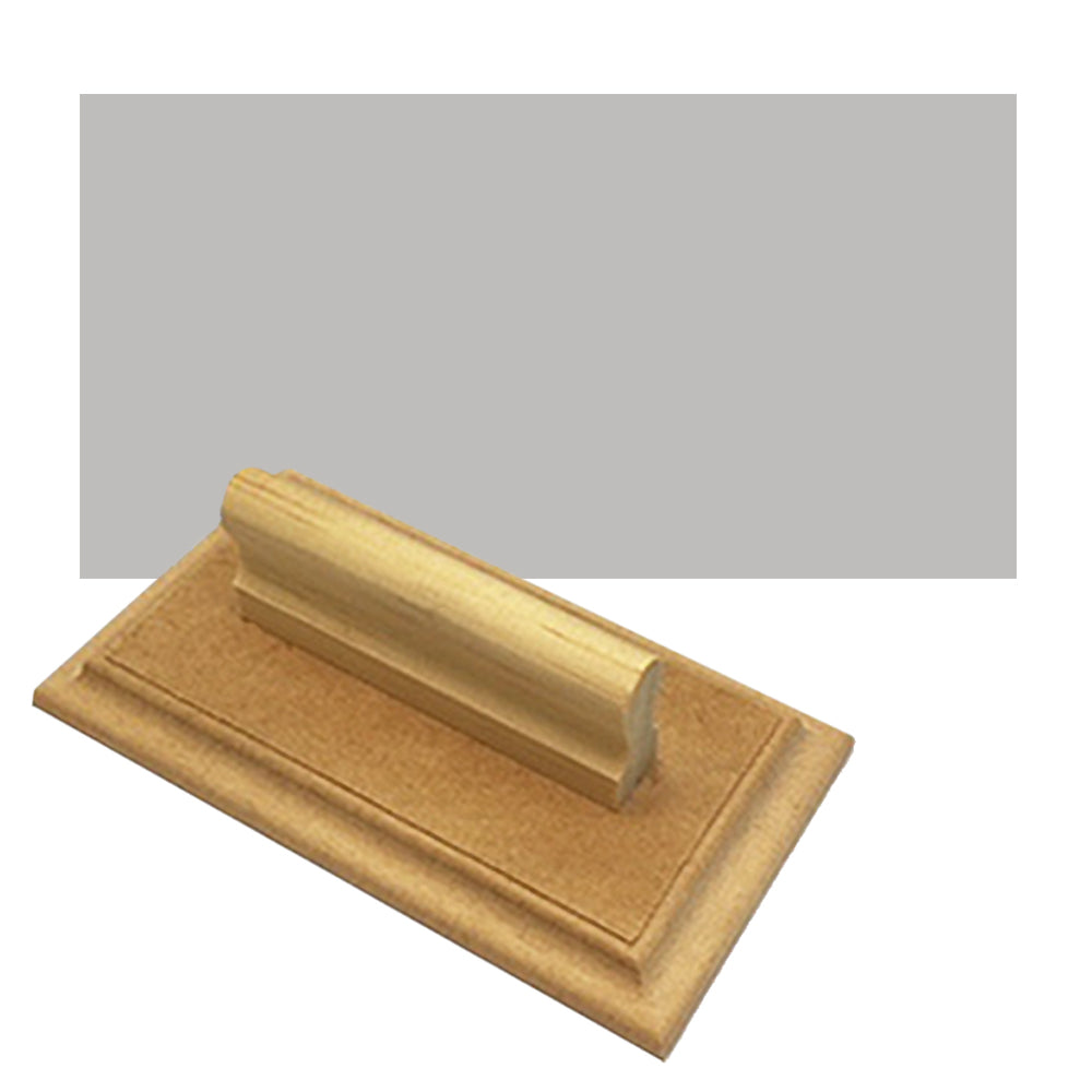 W6 Wooden Base - Custom Handle Stamp 50 x 100mm