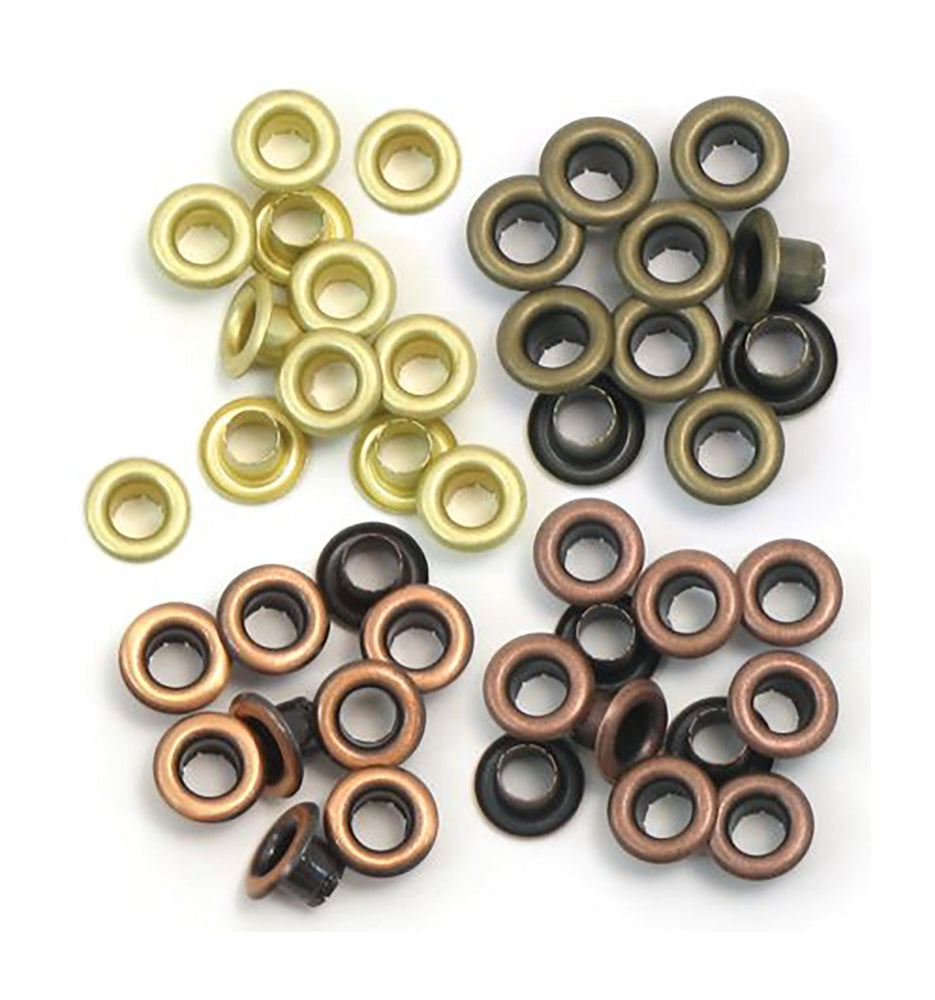 We R Memory Keepers Eyelets - Warm Metal