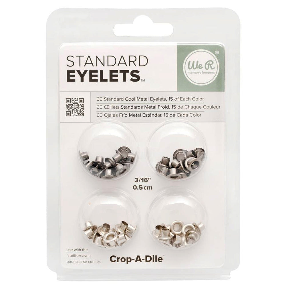 We R Memory Keepers Eyelets - Cool Metal WER-ES 41584