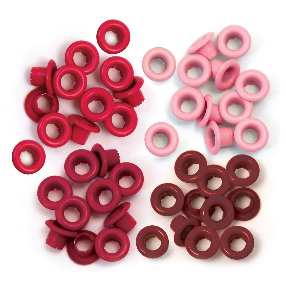 We R Memory Keepers Eyelets - Red WER-ES 41573