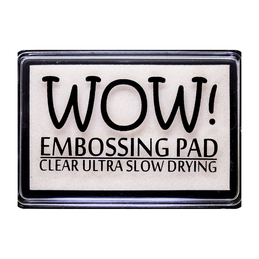 Wow! Embossing Ink Pad - Clear Ultra Slow Drying