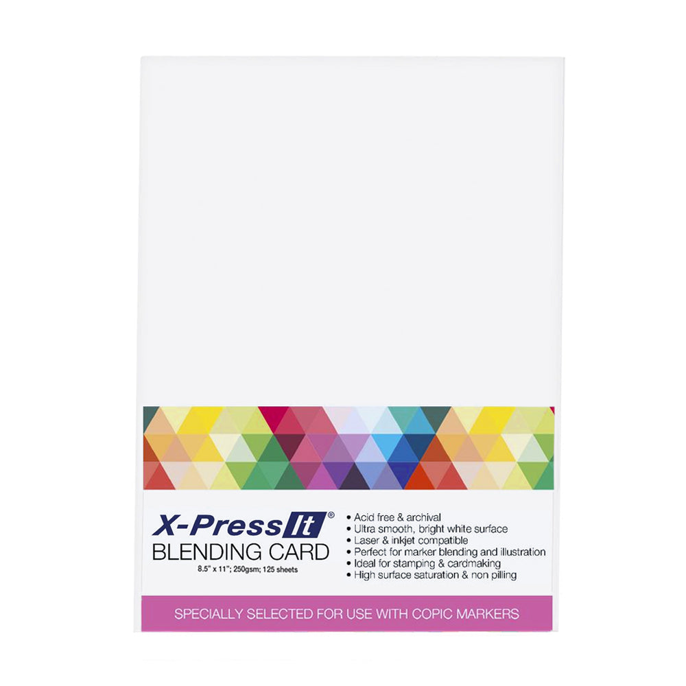 X-Press It Copic Blending Card A6 - 125pk