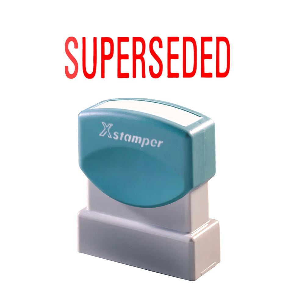Xstamper Self Inking Stamp - Superseded