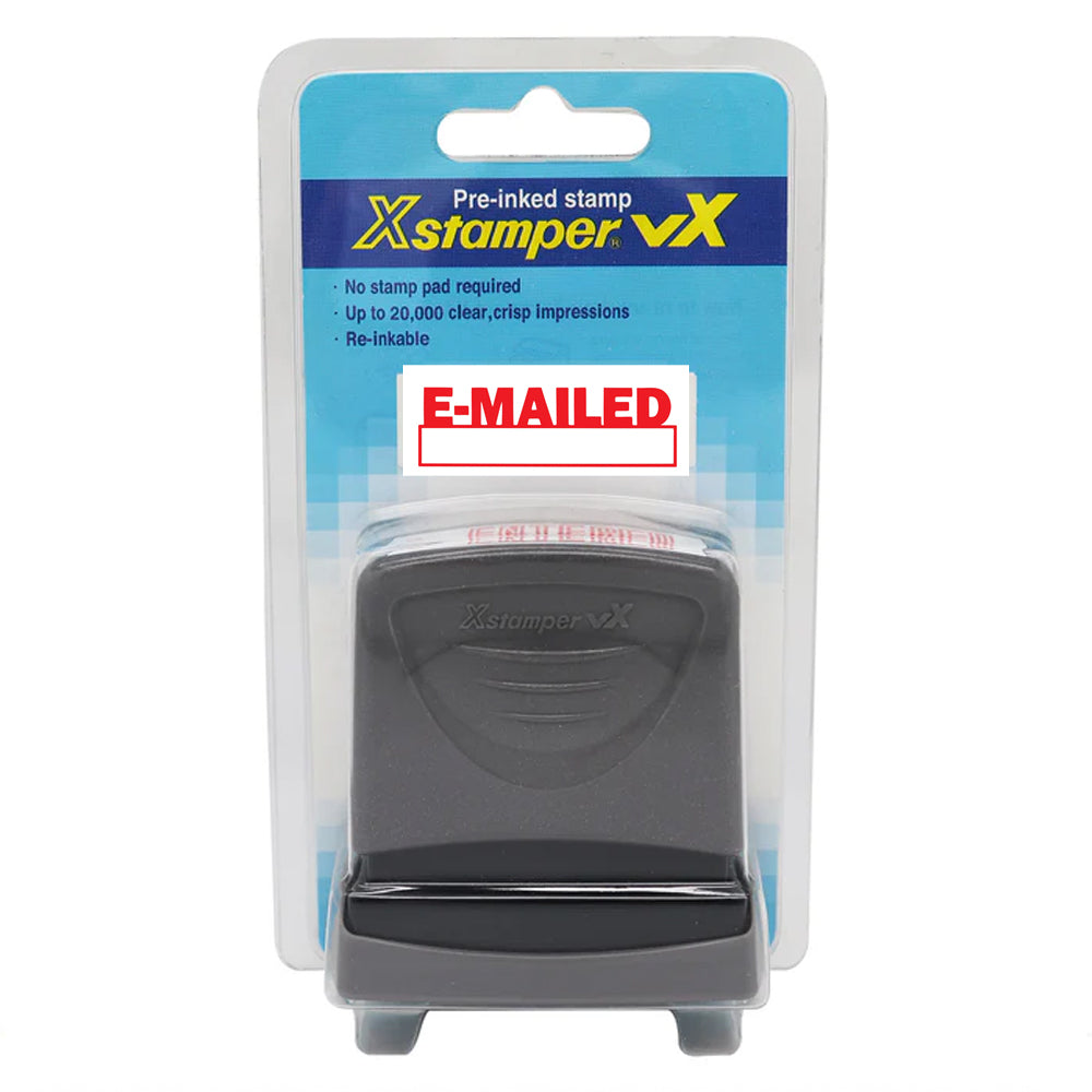 Xstamper Self Inking Stamp - Emailed