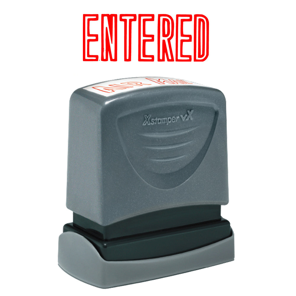 Xstamper Self Inking Stamp - Entered
