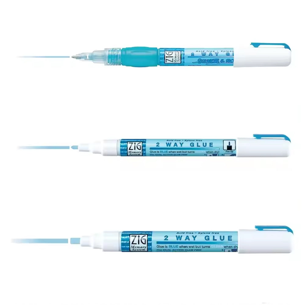 Zig 2 Way Glue Pen - Ball Point