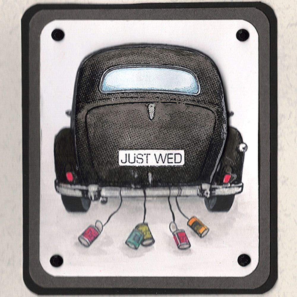 Card Sample - Just Wed Car