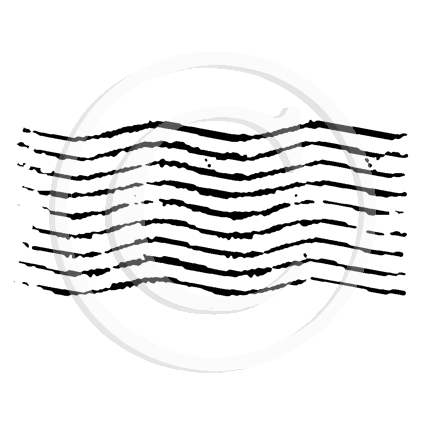 3752 B - Post Mark Rubber Stamp