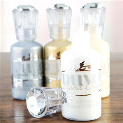 Nuvo Crystal Drops Pearl - Ivory Seashell