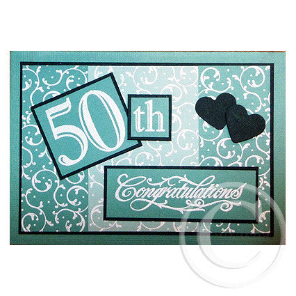 0333 BB - Congratulations Wording Rubber Stamp