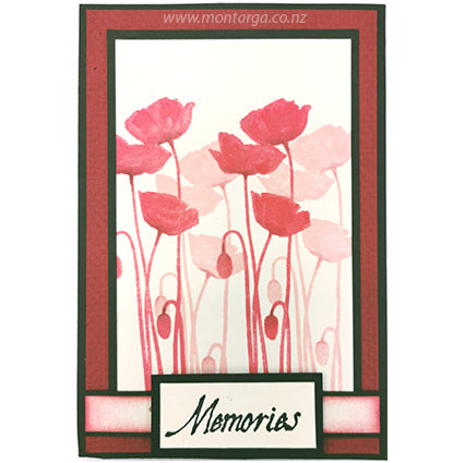 Card Sample - Anzac - Memories