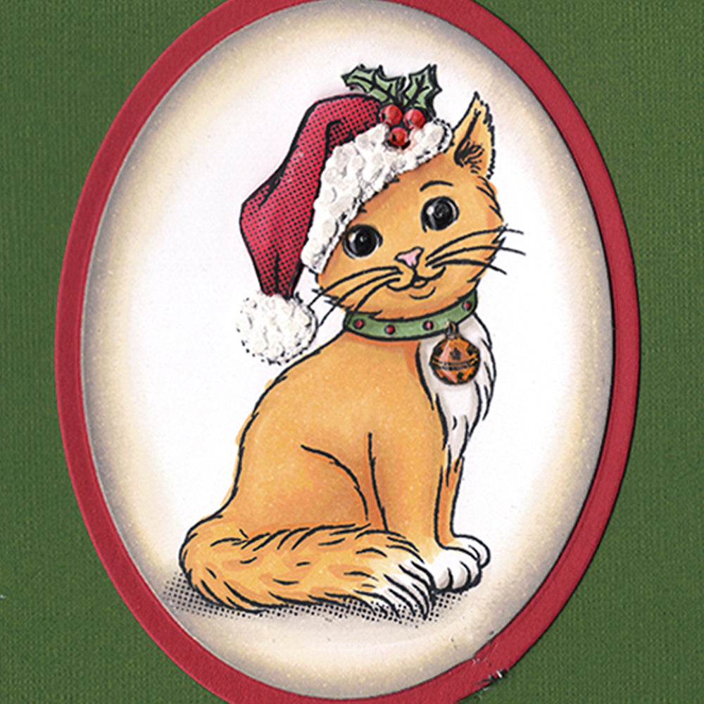 Card Sample - Christmas Cat