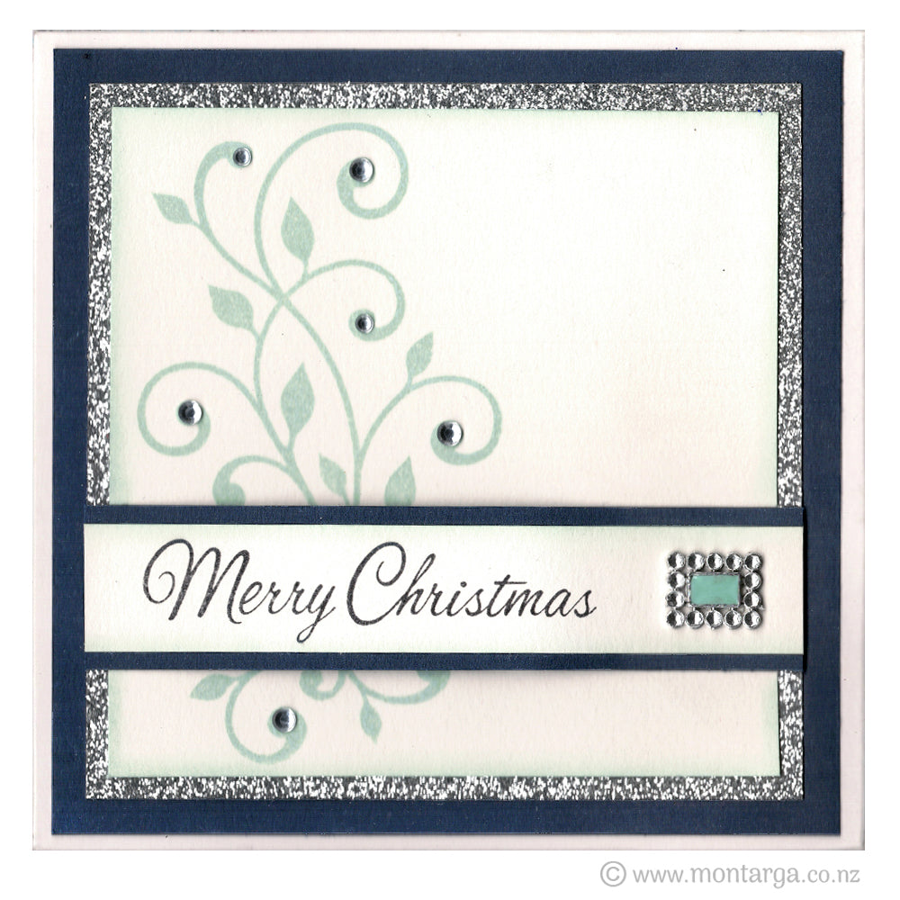 Card Sample - Christmas Swirl