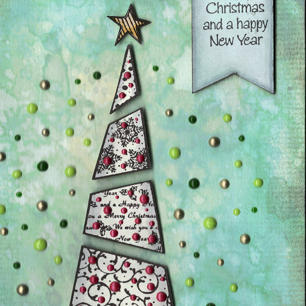 Card Sample - Mosaic Christmas Tree