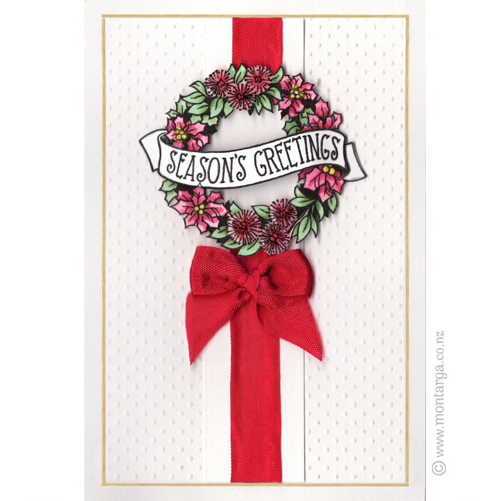 Card Sample - Christmas Wreath