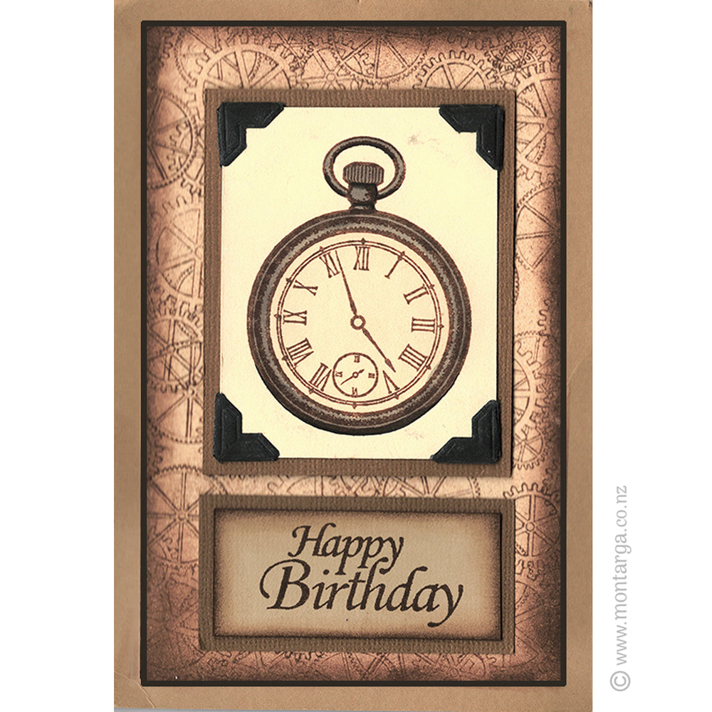 1900 D or F - Fob Watch Rubber Stamp