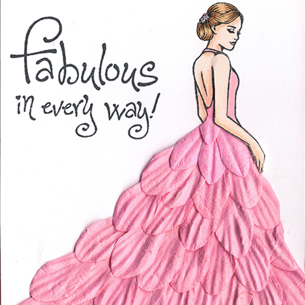 Card Sample - Fabulous Dress